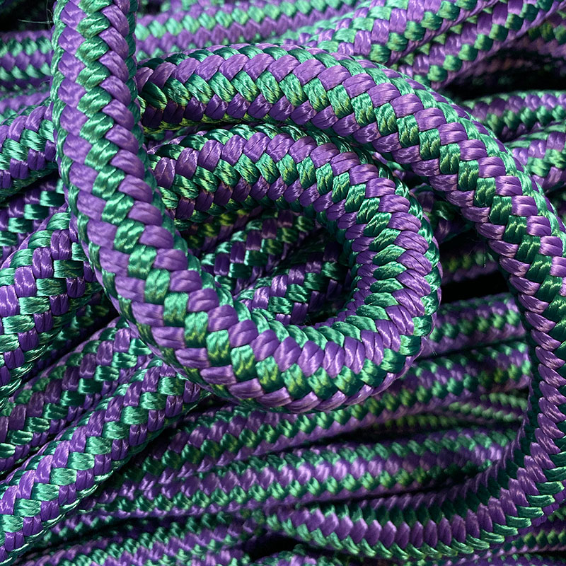 ANCHOR ROPE DOCK LINE 1/2 X 150' BRAIDED 100% NYLON PURPLE MADE IN USA